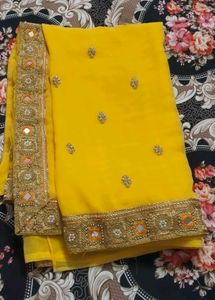 Elegant party wear Saree