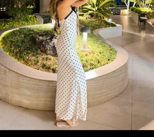 Savana Polka Dot Backless Bodycon Dress