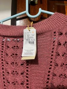 Chic Rose Knit Sweater