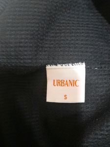 URBANIC Black Bodycon Dress