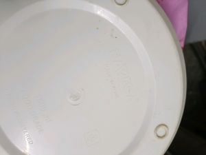 Nayasa Off White Printed Steel Casserole