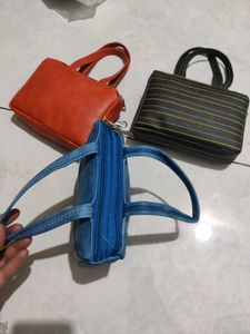 Set of 3 Small Floral Handbags