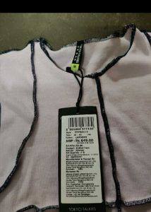 Lavender "Always" Crop Top
