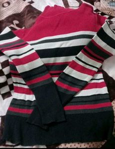 Chic Ribbed Turtleneck Sweater