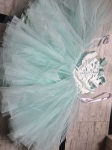 Stunning Teal Tulle frock 5 year girl