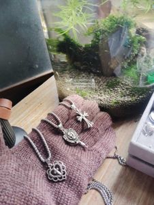 offer combo Gothic Cross &amp; Heart Necklaces