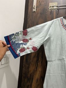Elegant Embroidered Kurta