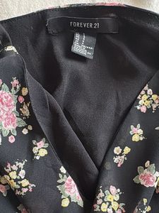 Floral Print Spaghetti Strap Dress