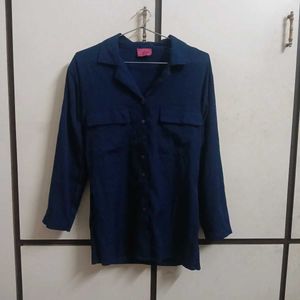 Stylish Navy Blue Shirt