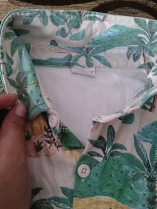 Boys' Tropical Print Shirt &amp; Shorts Set