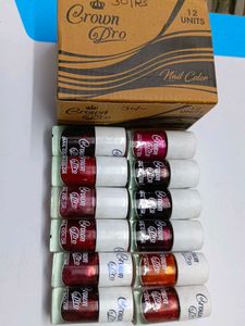 Vintage Crown Pro Nail Color Set
