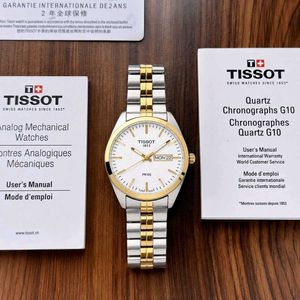 Tissot PR100 Two-Tone Watch