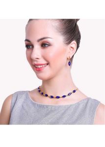 Stunning Blue Stone Jewellery Set