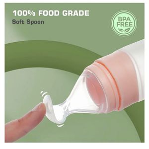 Baby Food Squeeze Spoon Feeder