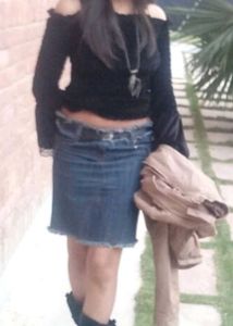 Denim Blue Skirt Size 30