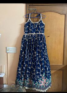 PLUS SIZE PINK &amp; BLUE HEAVY GOWN