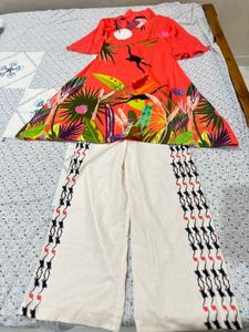 Completely new pakistani Print Kurta Set