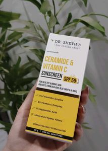 Dr. Sheth's Ceramide &amp; Vitamin C Sunscreen SPF 50