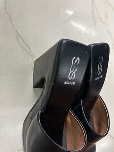 Newwest Sss Black Platform Heels