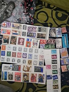 62 rare Great Britain used Stamps