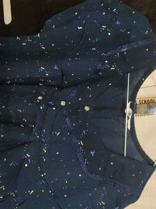 2 combo nighty Navy Blue Printed Kurta