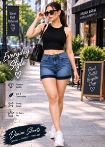 Stylish Denim Shorts for Women