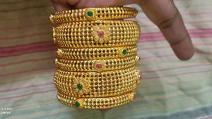 Golden Bangle Set
