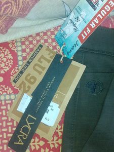 Men's Dark Trousers ocean green