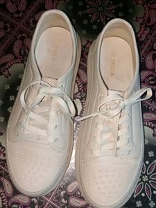 White Platform Sneakers