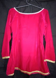Velvet Lahenga Choli