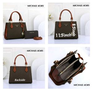 MICHAEL KORS**Marilyn Medium Logo Satchel*WD walle
