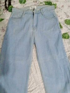 Light Wash Wide Leg Jeans