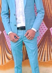 Light Blue Men's Suit