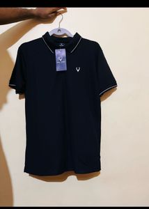 Imported Black Allen solly T-Shirt new with tag