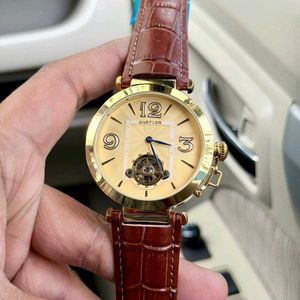 Cartier For HimGenuine Automatic Genuine Leather B