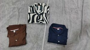 Bundle of 2 Polos with A Beach tshirt free!!!