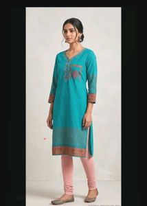 Turquoise Kurta