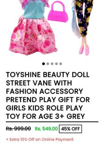 TOYMIE Fashion Doll..