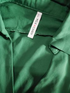 CLEARANCE SALE!!😝🥳 Chic Green Button-Down Shirt