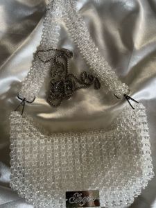 Sparkling Beaded Clutch Bag