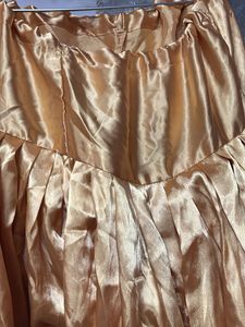 Embellished Gold Kurta and Patiyala