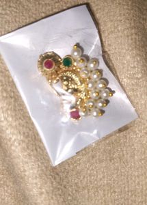 Elegant Pearl &amp; Ruby Nath