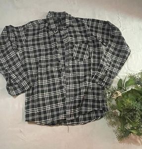 Black Checked Shirt