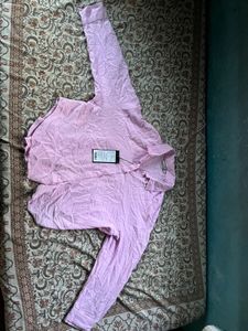 Pink Button-Up Shirt
