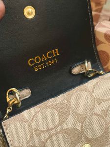 Coach Signature mini bag