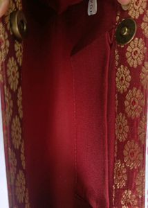 Brand New Avon Brocade Clutch - Crimson