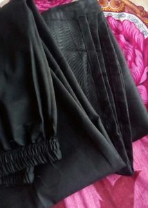 ✨🖤premium quality Mirror work kurta set with Pala