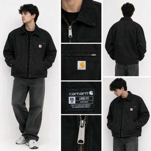 Men's Black Carhartt Workwear Jacket