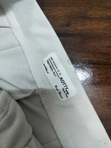 Korean White Trouser
