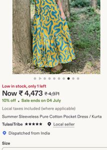 Boho Summer Cotton Dress